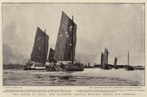 The Allies in China, the Transport Service between Peking and Tientsin by Charles Edward Dixon